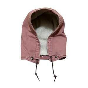 Carhartt Pink Detachable Snap Hood for Wildwood Vests and Jackets Faux Fur